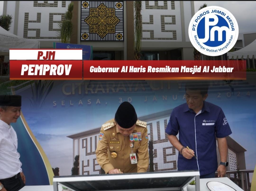 Resmikan Masjid Al Jabbar, Gubernur Al Haris: Gunakan Masjid Sebagai Sarana Pendidikan IMG-20240130-WA0029