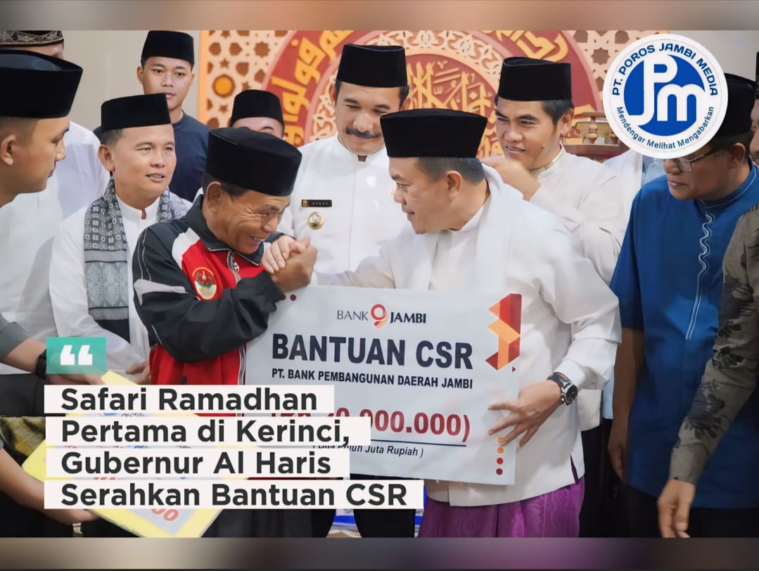 Safari Ramadhan Pertama di Kerinci, Gubernur Al Haris Serahkan Bantuan CSR IMG-20240316-WA0003