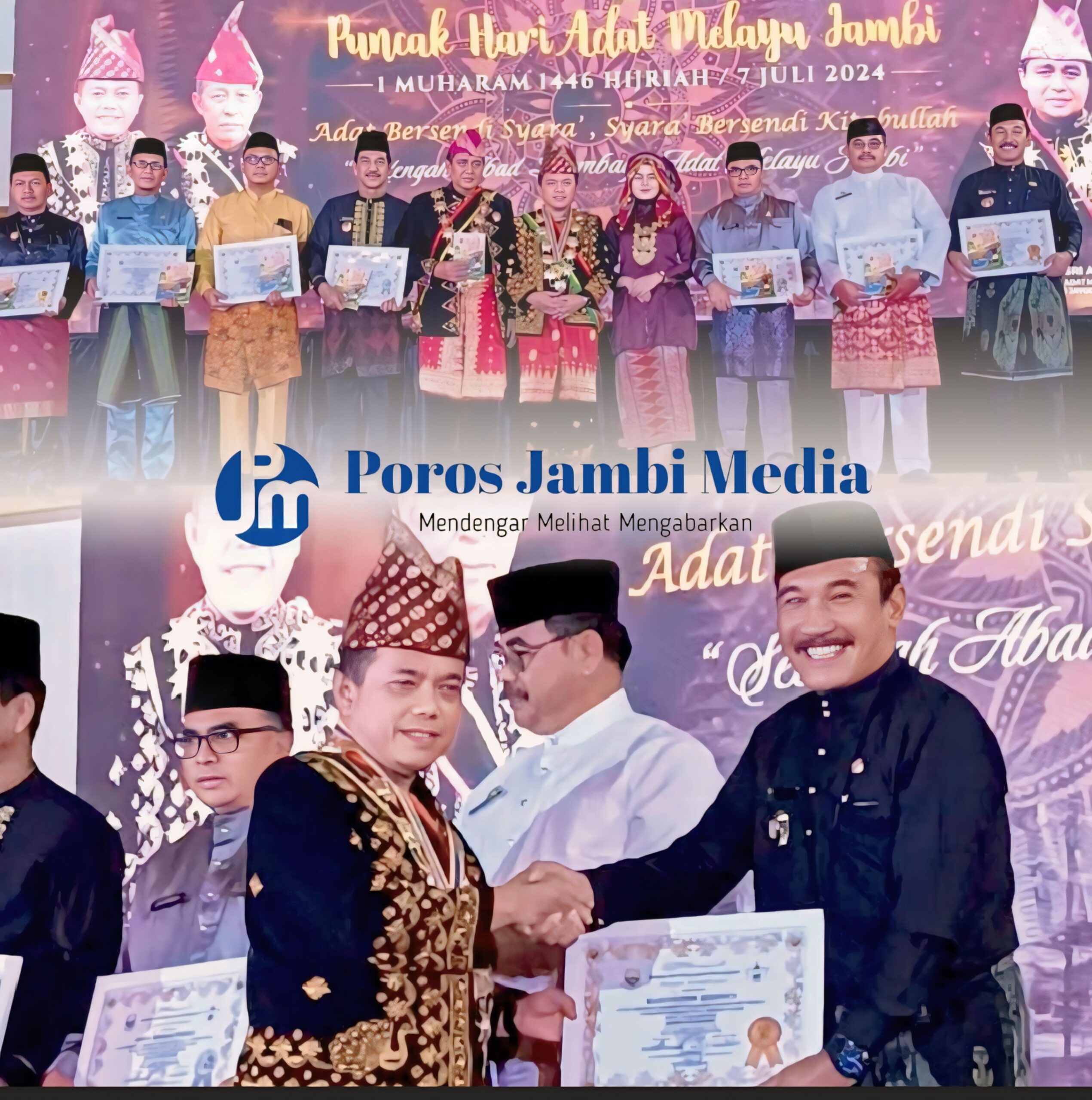 Pj. Bupati Kerinci Asraf Hadiri Puncak Hari Adat Melayu Jambi Tahun 2024 1720357456884