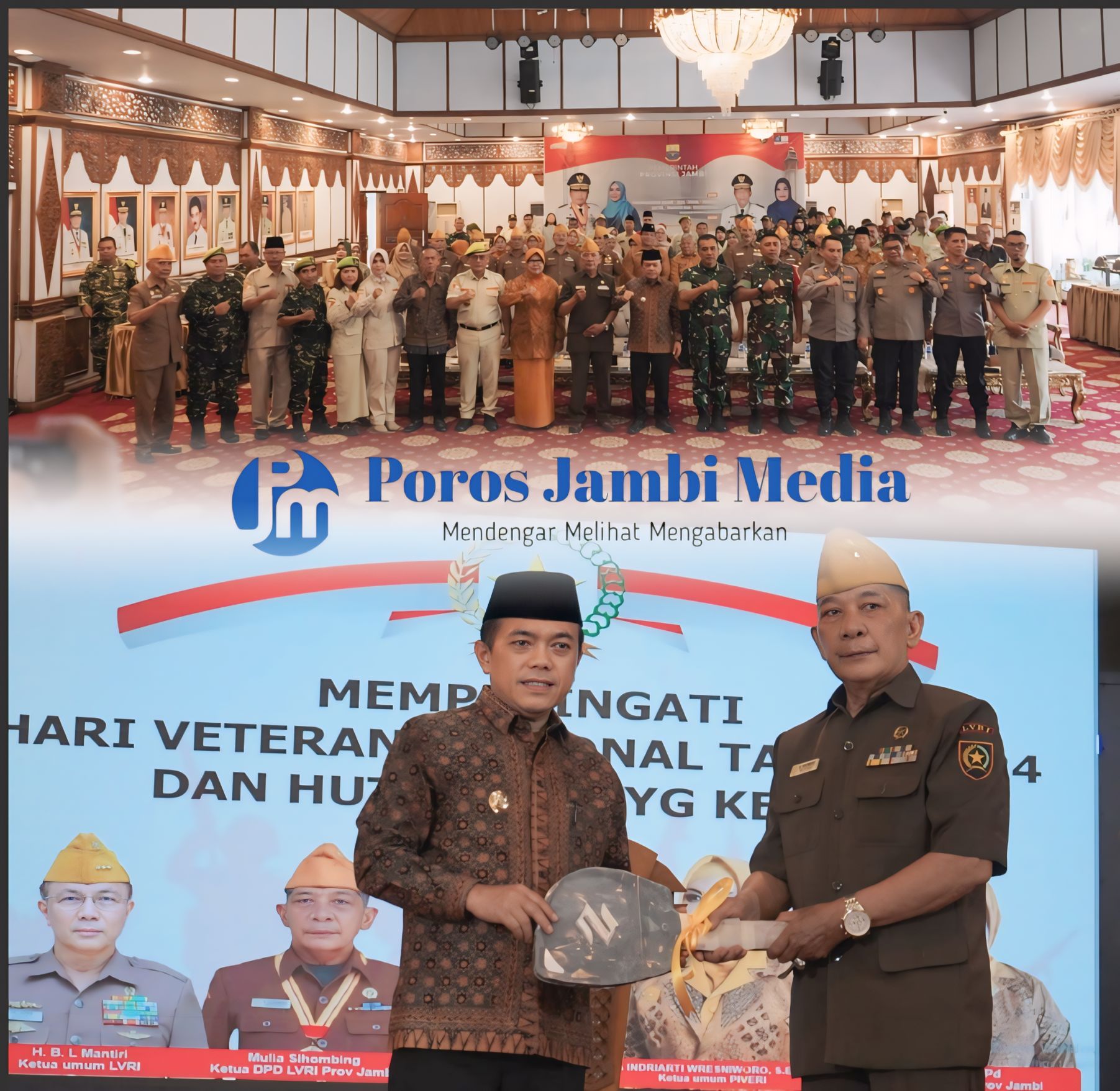 Hadir di Tengah Keluarga Besar Veteran Jambi, Gubernur Al Haris Berikan Mobil Operasional 1723467506511