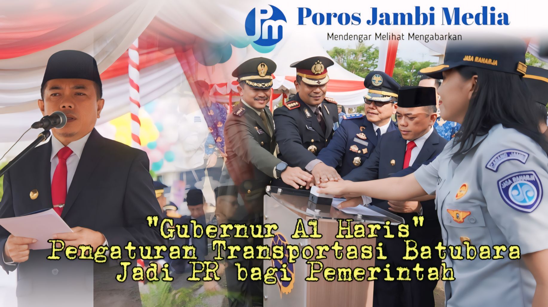 Gubernur Al Haris - Pengaturan Transportasi Batubara Jadi PR bagi Pemerintah 1726552697124