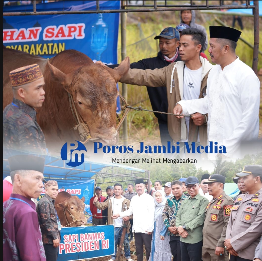 Bupati Monadi Serahkan Bantuan Sapi Kurban dari Presiden Prabowo Subianto di Desa Sungai Gelampeh IMG-20250608-WA0000